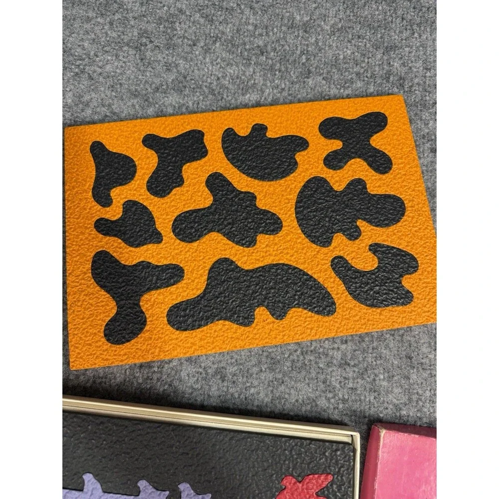 Vintage Lauri Crepe Foam Puzzle LOT of 5 – Noah’s Ark, Helicopter, Silhouettes